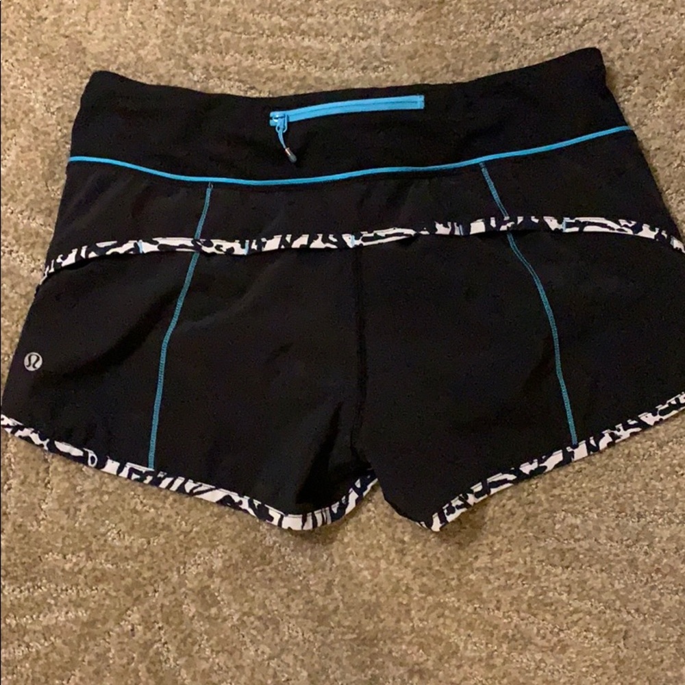 Lululemon speed shorts size 6